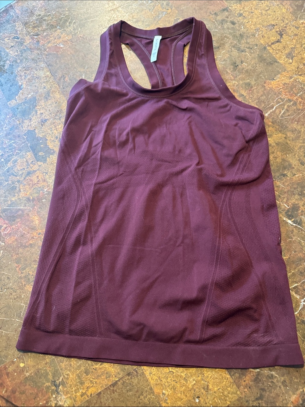 Athleta Plum Racerback Tank Top